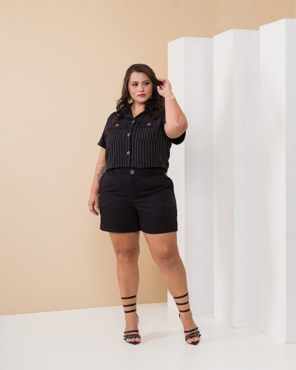 Macaquinho Plus Size